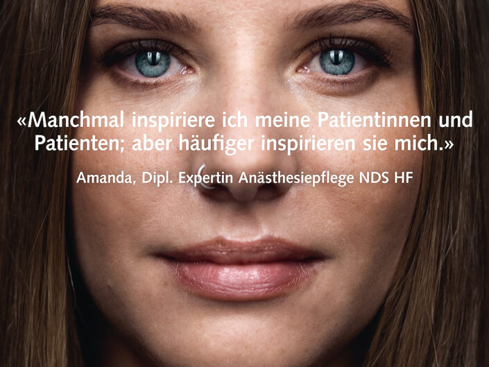 Employer branding campaign, Inselspital, Berne